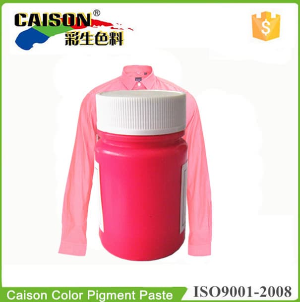 water based pigment paste for textile dyeing